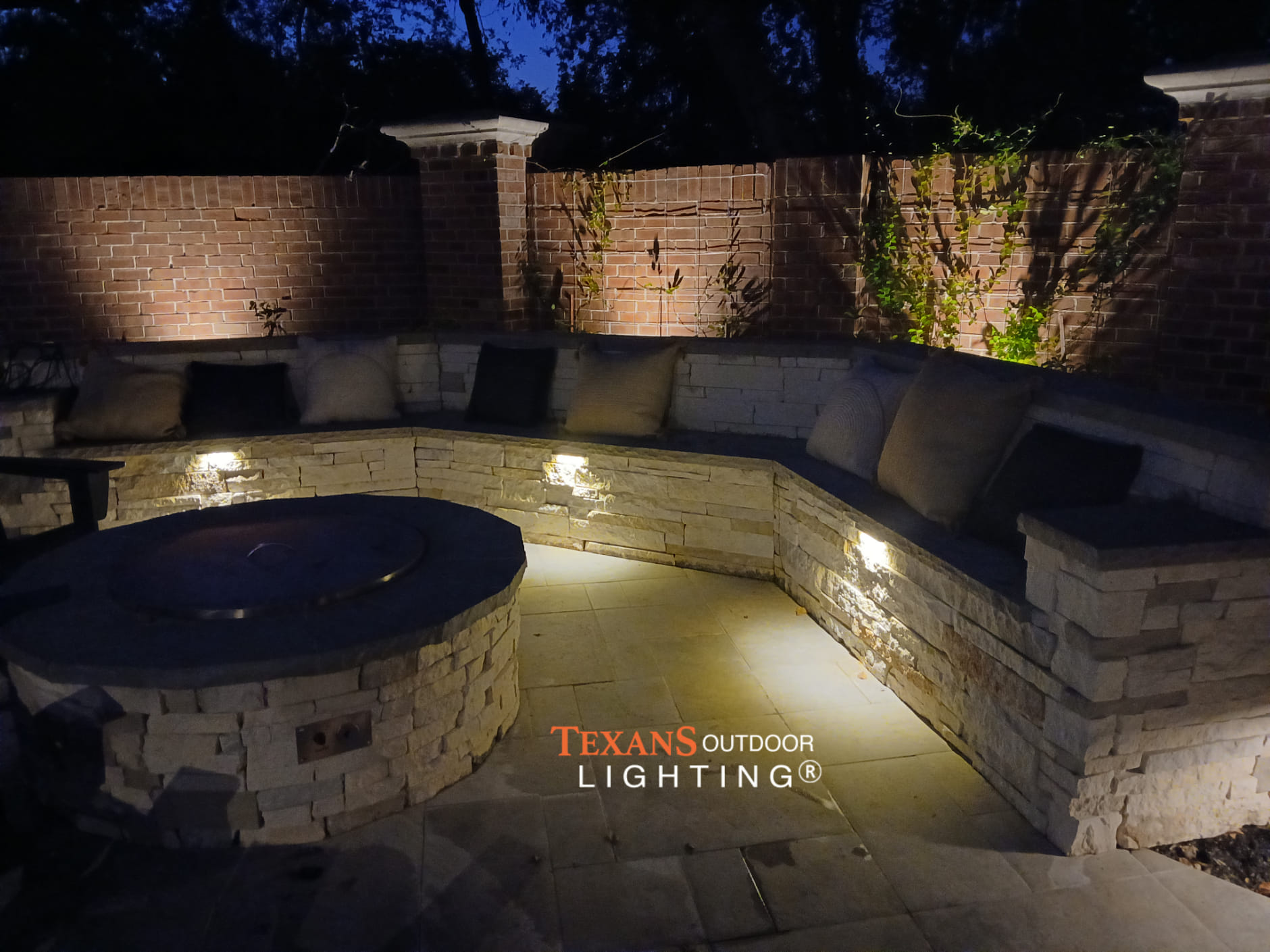 outdoor lighting for loved areas