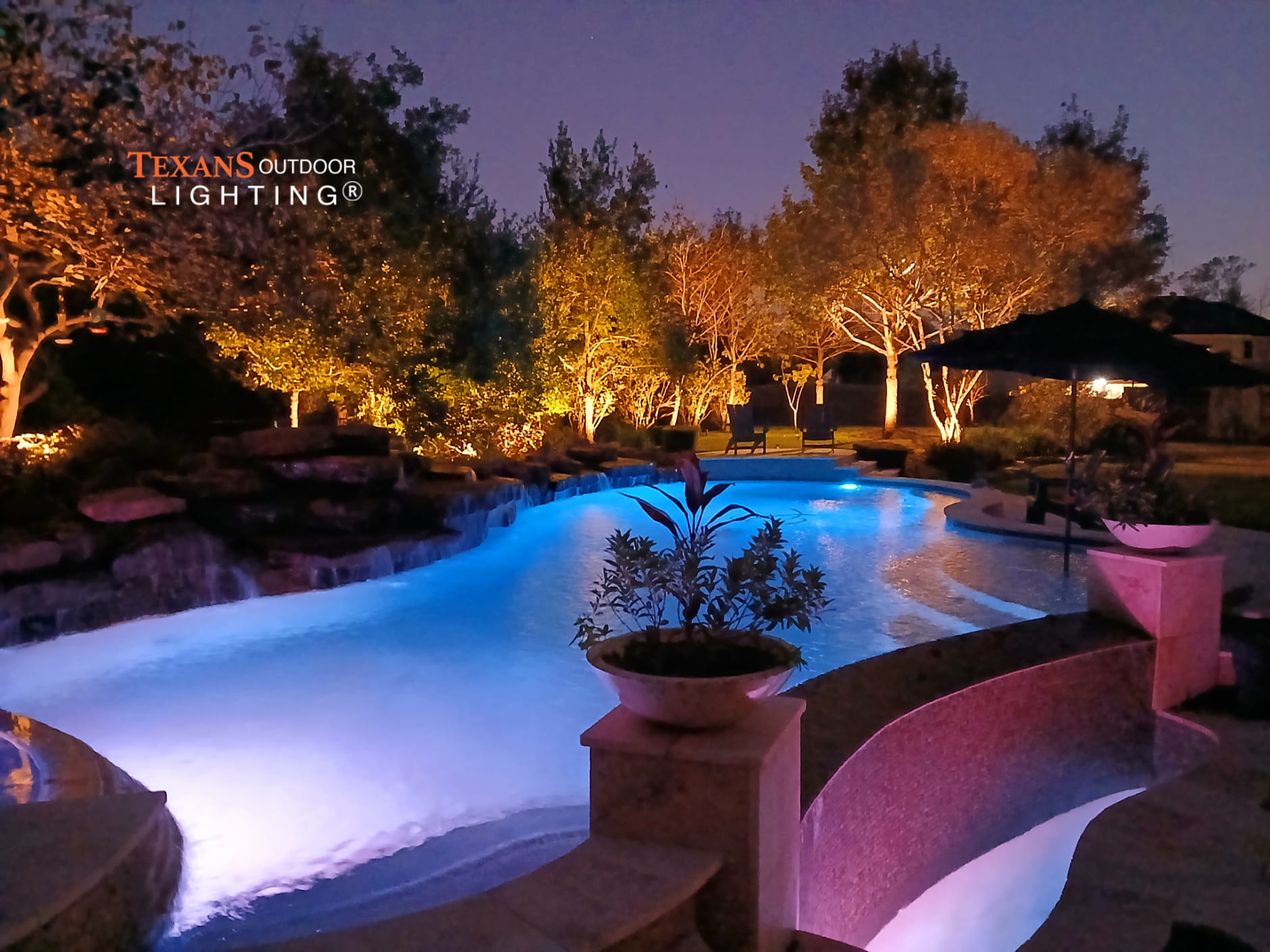 outdoor lighting Cypress and Katy