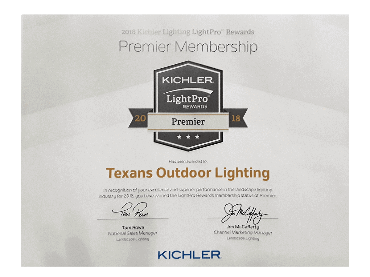 Kichler Outdoor Lighting Reward