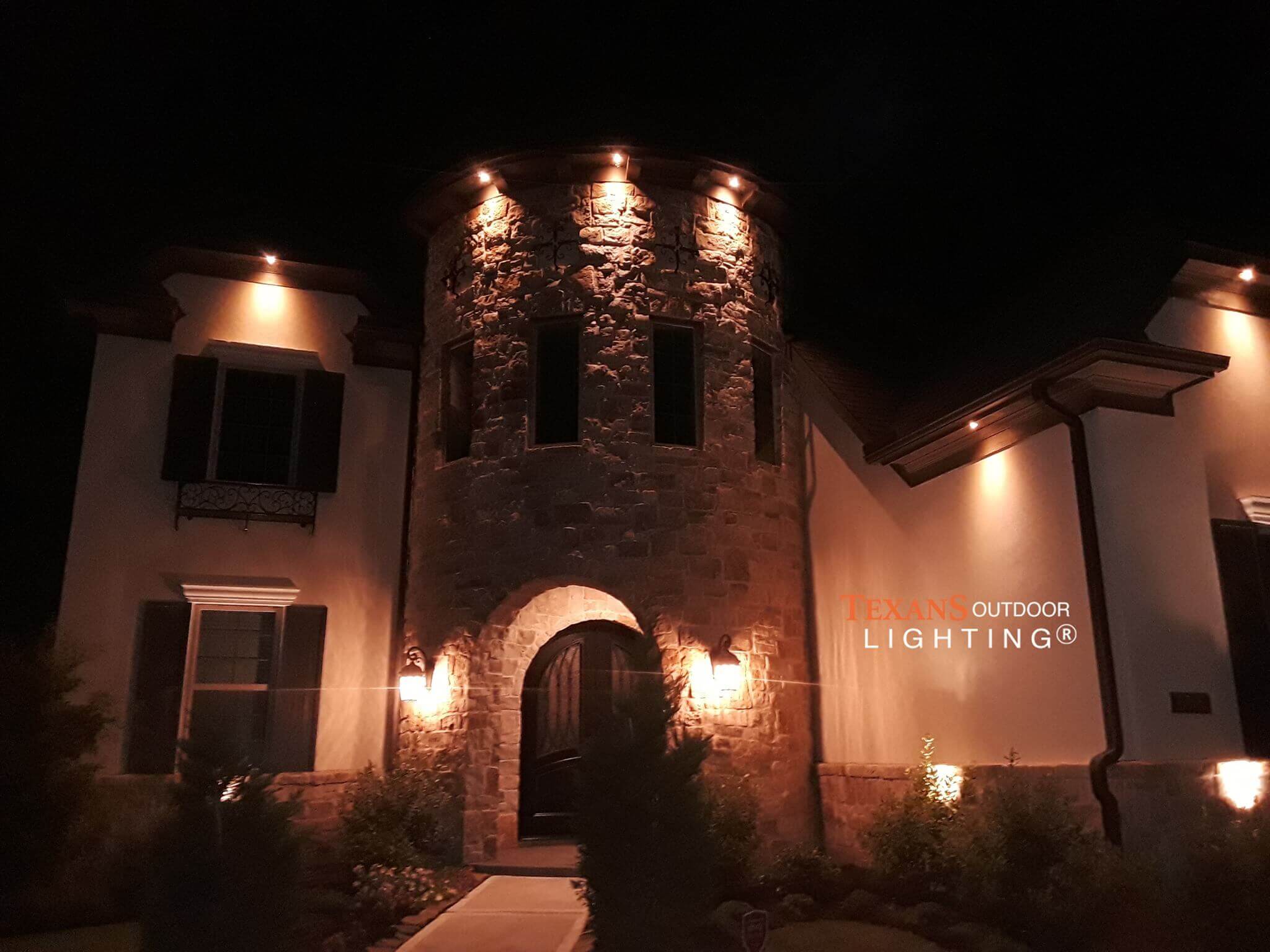 Transform your home with outdoor lighting